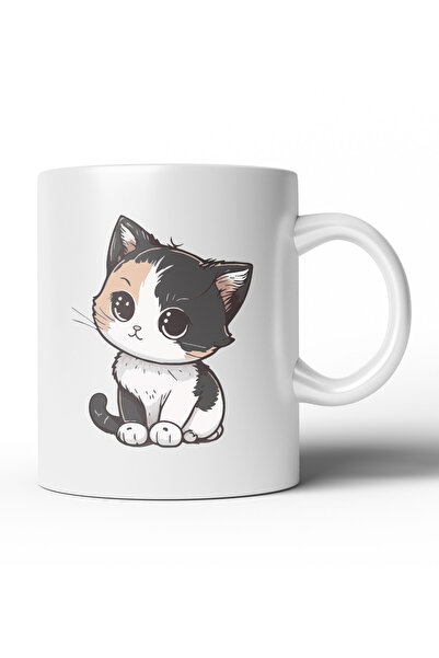 MOD10 كوب بطبعة قطة لطيفة بتصميم خاص - KD003