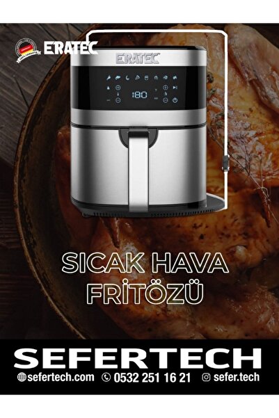ERATEC Orginal Af-66 Dıgıtal Sıcak Hava Fritözü