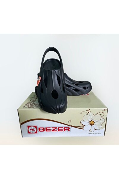 GEZER Erkek Çocuk Deniz Havuz Yaz Ayakkabısı Siyah Eva Sandalet