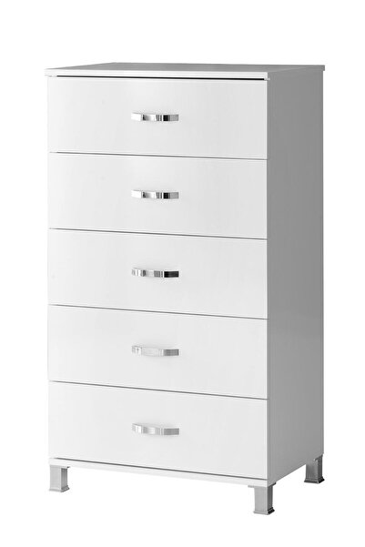 Erezogulları Mobilya Buket Yüksek 5 Çekmeceli Şifonyer 73x45x125 Demonte