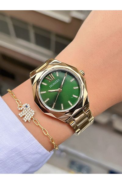 Homies Original Women's Wristwatch - 2 Years Warranty, Bracelet Gift, 3 ATM Waterproof