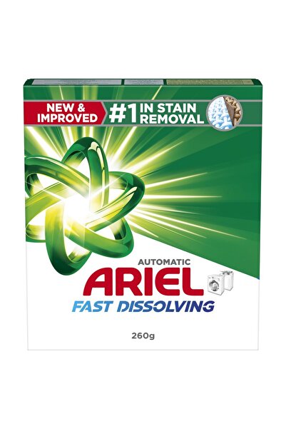 Ariel مسحوق غسيل سريع الذوبان | 260 غرام | تركيبة خالية من البقايا