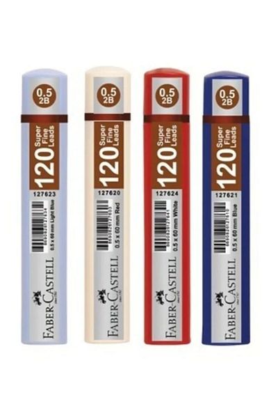 HEPPRATİK Faber Castel Set of 120 - 05mm End (Total 4 Box Ends)