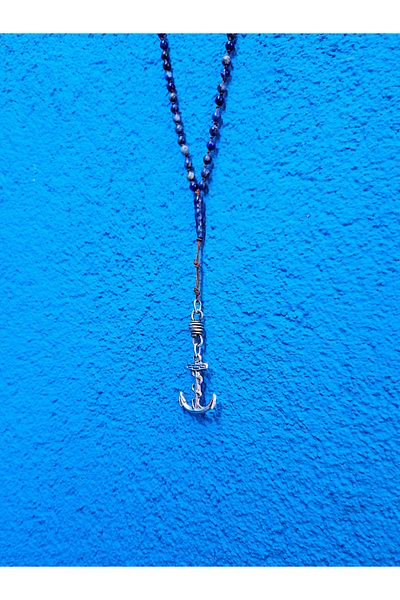CAPO by Aytaç Yamaç Lapis Lazuli and Sea Themed Necklace and Jewelry Set - Mental Clarity and Protective Skirt