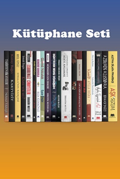 Parana Yayınları Kütüphane Seti ( 20 Kitap )