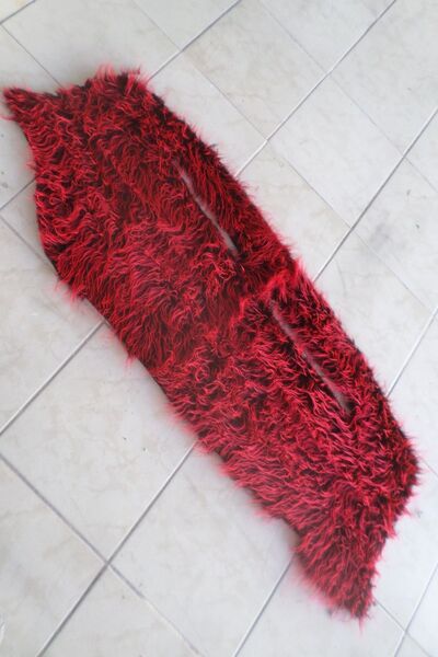 Işır FİAT FİORİNO UYUMLU TORPİDO ÖRTÜSÜ PELUŞ KUMAŞ KIRMIZI