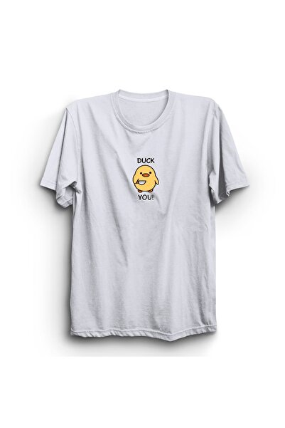 The Fame Duck You Duck Humor Mini Logo - 100% pamuk Majica