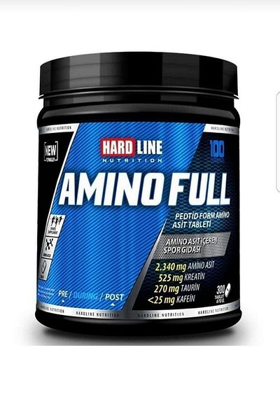 Hardline Amino Full 300 Tablet 100 Service Amino Acid
