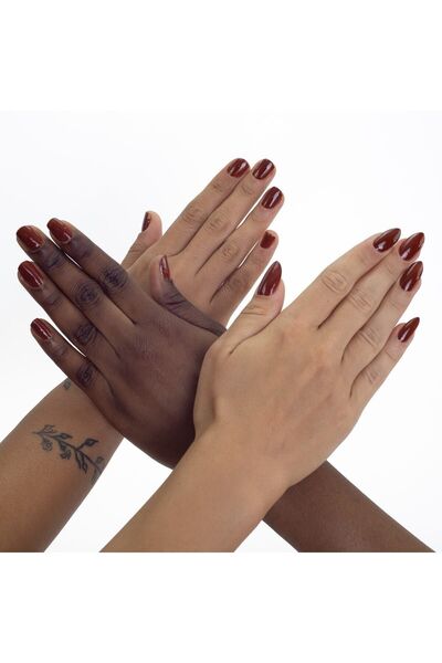 Minevital Findik - Nefes Alan Oje, Breathable, Water Permeable (F6345, O2 MATRİX) Koyu Kiremit Rengi