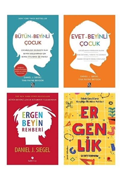Tuti Kitap Ergen Beyin Rehberi - Evet Beyinli Çocuk - Bütün Beyinli Çocuk - E...