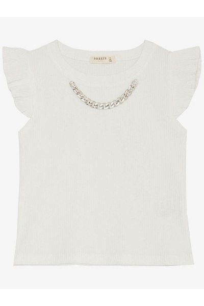 Breeze Girl's Frilly Chain Camisole T-shirt