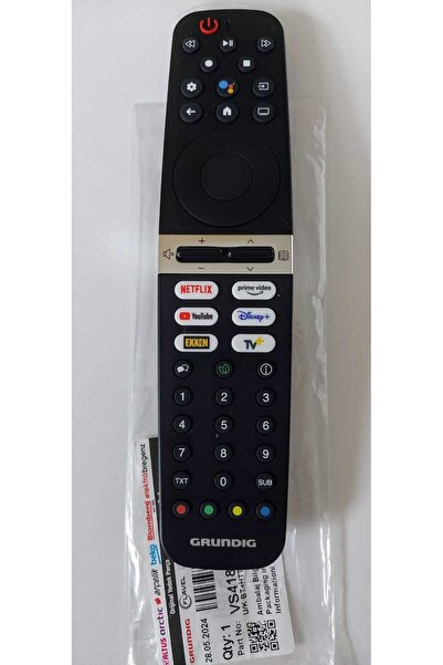 Grundig Arçelik Beko Orijinal Televizyon Kumandası VS5187R-2
