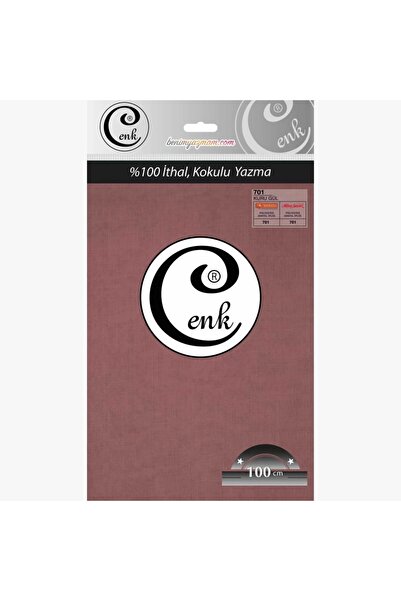 songül ece CENK TEK RENK YAZMA 100 CM