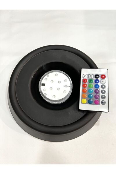 canper Led Tabak Nargile Plastik Led Tabağı Ve Led Işık