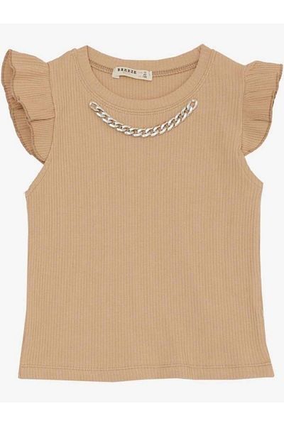 Breeze Girl's Frilly Chain Camisole T-shirt