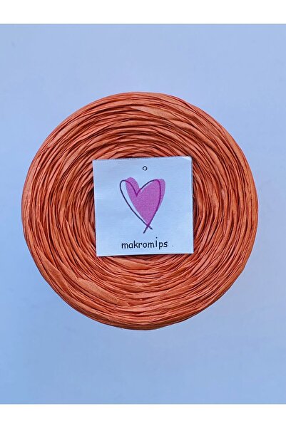 Makromİps YUMUŞAK RAFYA İP 100 gr KAĞIT NATURA DOĞAL RAFFİA AYNA ŞAPKA ÇANTA SUPLA ÖRGÜ İPİ