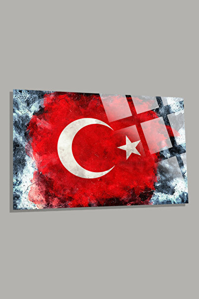 TAULART Steagul turcesc 2, 4 mm, tablă din sticlă temperată de înaltă definiț...