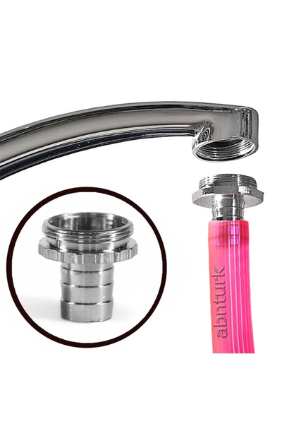 Genel Markalar Mutfak Ve Banyo Bataryasına Hortum Bağlama Aparatı Mix Batarya...