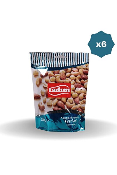 Tadım TADIM FESTİVAL KURUYEMİŞ 180 GR X 6 ADET