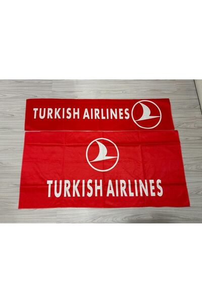 Etiket Oto Aksesuar TURKISH AIRLINES SIRT VE GÖĞÜS TORPİDO HAVLUSU TAKIM 1. S...
