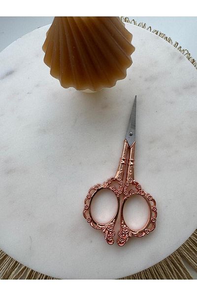 EVİNHOBİMALZEMELERİ Engagement Sewing Embroidery Scissors - Promise Scissors