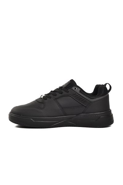 WALKWAY Ανδρικό Sneaker - Ulm Μαύρο-Μαύρο Lace-Up
