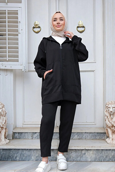 Machetta Великий розмір Жіночий комплект з капюшоном на блискавці