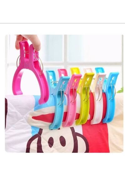 Alışverişhanem 2 Li Xl Havlu Battaniye Halı Şezlong Sabitleyici Mandal