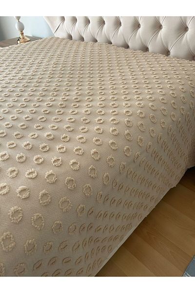 Zeren Home مفرش سرير وغطاء سرير مزدوج من القطن من Zeren Model - 240 × 260
