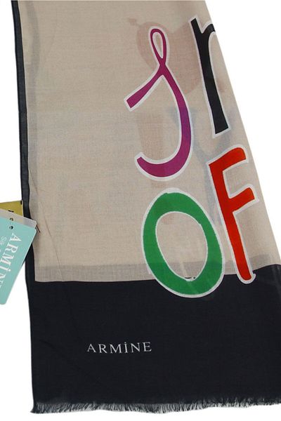 Armine 01 Μοντέλο 100% βαμβακερό σάλι