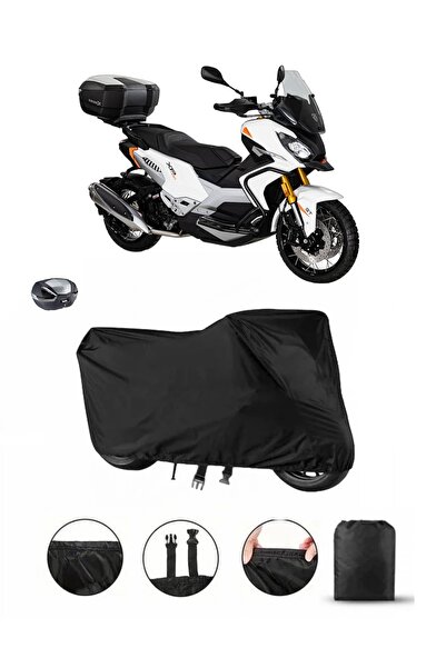 BODYGARD Peugeot Xp400 Allure Motosiklet Brandası Arka Çanta Uyumlu Branda,ör...