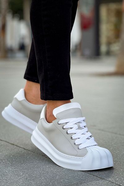 BZ Moda B2411 Artenay - Ανδρικά αθλητικά παπούτσια με ορθοπεδική σόλα Γκρι CBT