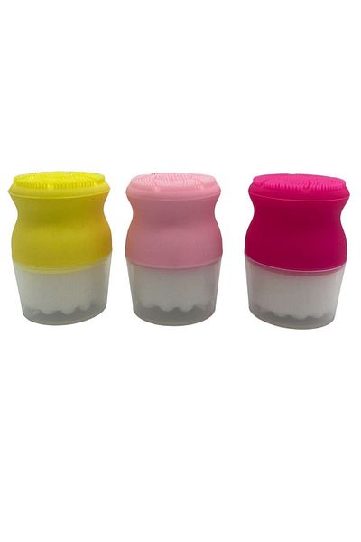 SETBEAUTY Double Sided Face and Skin Cleansing Brush - Without Handle