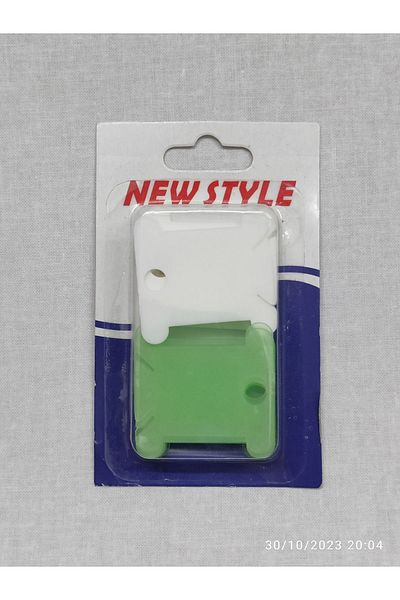 ATMACA TUHAFİYE Muline Thread Wrapping Card 20 Pieces Plastic Card - 20 Plastic Cards in Package - 20 Pieces in Package