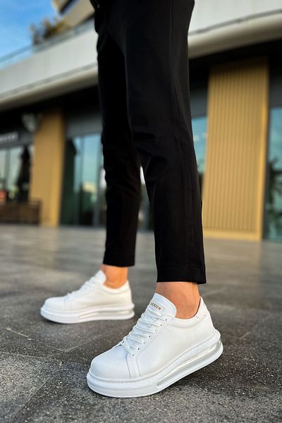 BZ Moda B271 Ariaso Orthopedic Ανδρικά αθλητικά παπούτσια - Casual Skin, Λευκό CBT