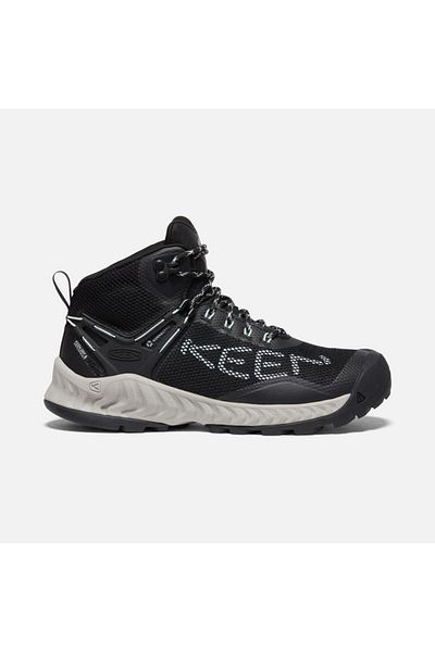 Keen 1025911 Nxis Evo Mid Wp - Women's Black/White Outdoor Boots