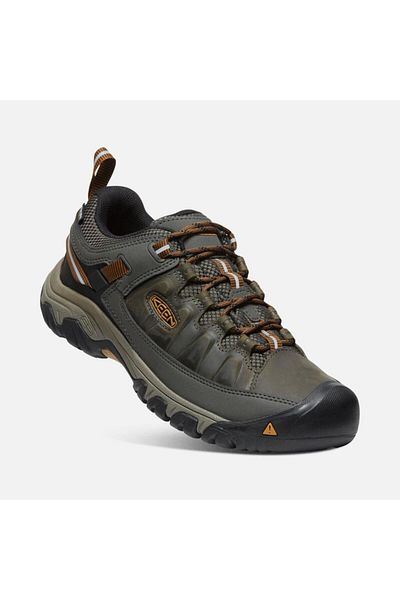 Keen Targhee 3 Wp M - Leather Men's Walking Shoes - Khaki