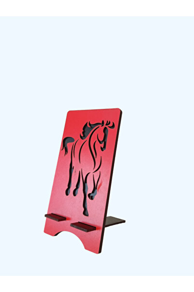 TechUp Desıgner Wooden Phone Holder - Stabilizer Table Top Bracket