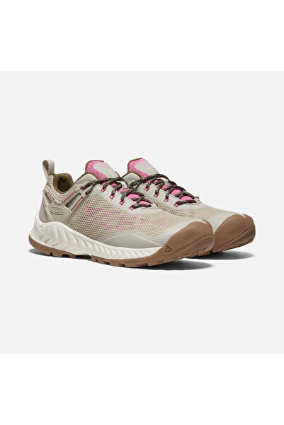 Keen 1025914 Nxis Evo Wp Plaza - Дамски обувки за туризъм, цвят Taupe/Ibis Rose