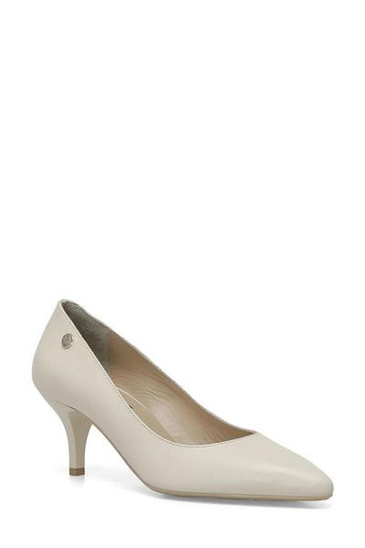 İnci 101546872   Pantofi cu toc pentru femei Naty 4FX Off-White