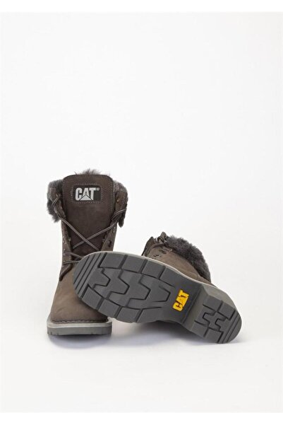 Caterpillar Nikki Dark Grey Nubuk Kadın Bot