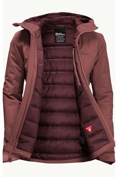 Jack Wolfskin 1111592 _2191 Wisper Ins Jkt W Apple Butter Women's Outdoor Jacket