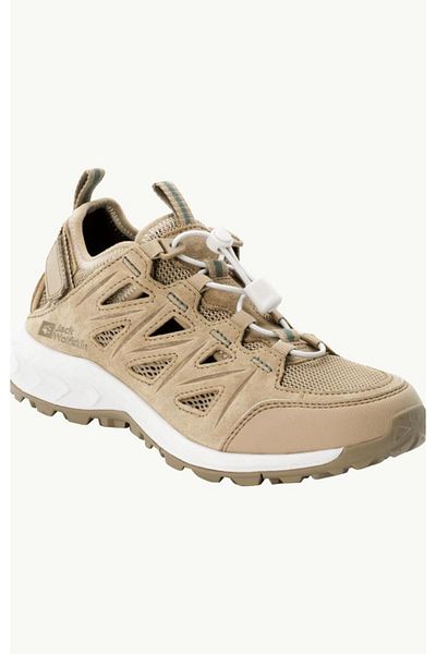 Jack Wolfskin 4051351 Woodland 2 Hybrid Low Sand Dune Women's Aqua Shoe
