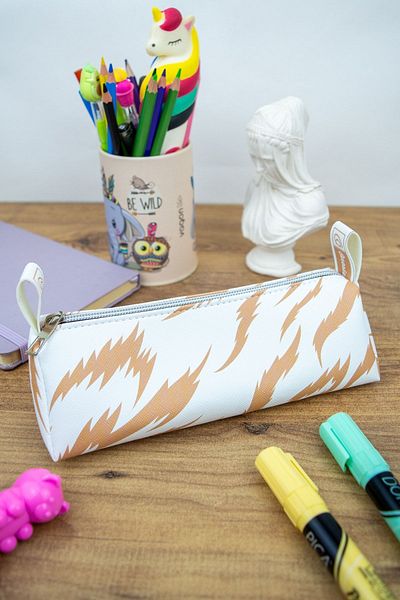 OneSize Pencil Case Pastel Colors Vegan Leather (PEN and MAKEUP BAG)
