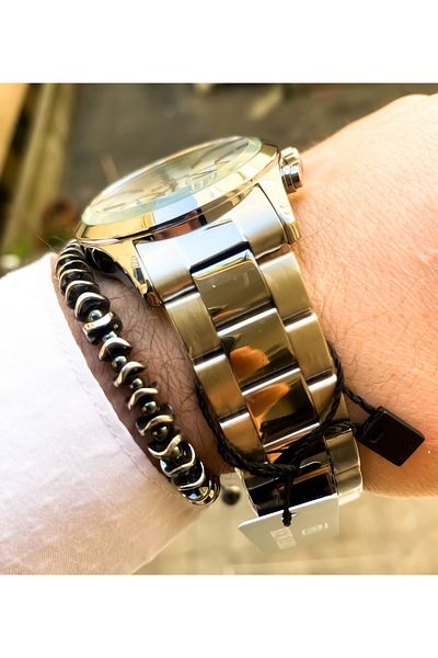 Reward Steel Men's wristwatch bracelet gift