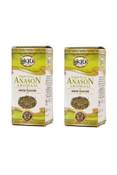 Krk Gıda Anason Aroması 2 Adet 20 ml