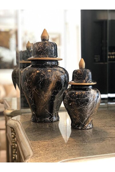 Şirin hobi atölyesi Seramik Vazo Takım Ikili Şah Küp Takım