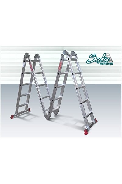 Genel Markalar 4x5 20 Basamaklı 5,70m Akrobat Merdiven