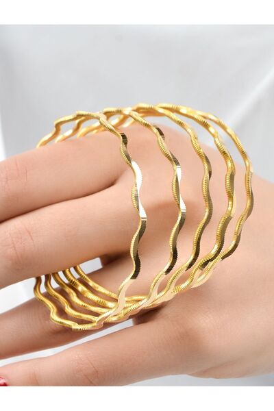 kuyumcu nurettin 12 gr (GRAM) İşçiliksiz Yatırımlık Zikzak Ajda 22 Ayar Altın