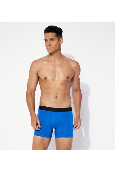 Aeropostale Men's Dark Blue Plain Briefs